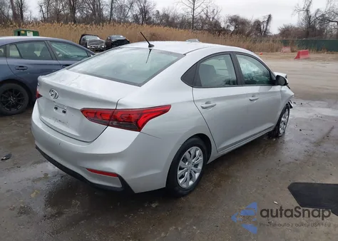 2022 Hyundai Accent Se from USA, damaged, VIN 3KPC24A67NE163826